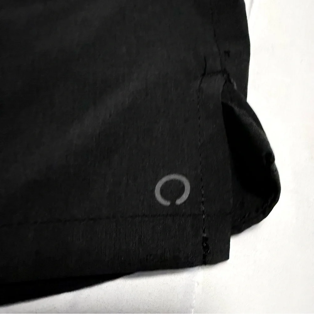 Skora Integral Running Shorts Men’s XL Black 7” Inseam Lined Zip Pocket